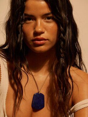 Lena Semiprecious Stone Necklace